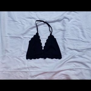 Black urban outfitters bralette